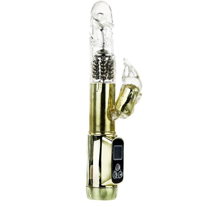 VIBRATORE 5 FUNZIONI LYBAILE RABBIT SIBERIA PASSION GOLD