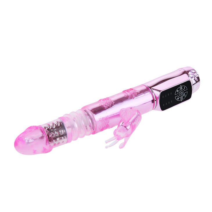 VIBRATORE MULTIFUNZIONI LY-BAILE U.S. RABBIT THROBBING MARIPOSA