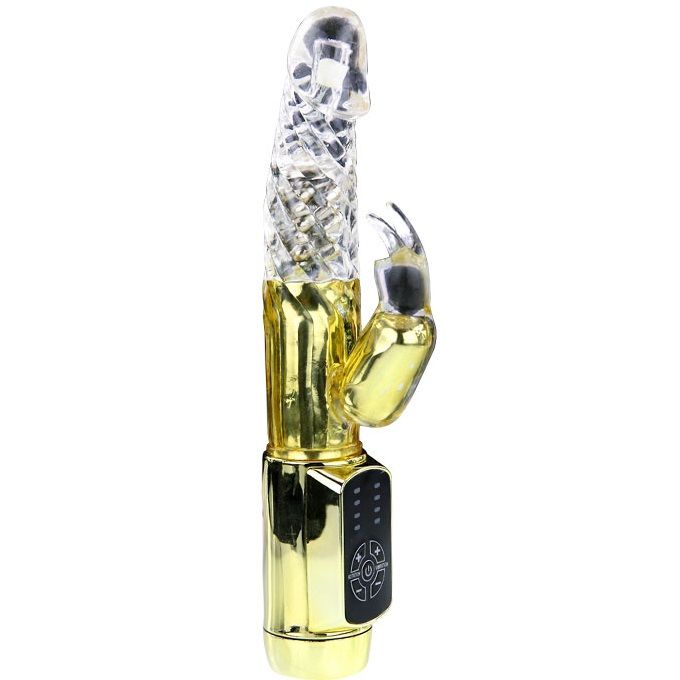 VIBRATORE 12 FUNZIONI - LY-BAILE U.S. RABBIT GOLD PRINCE