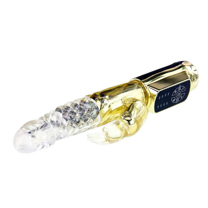 VIBRATORE 12 FUNZIONI - LY-BAILE U.S. RABBIT GOLD PRINCE