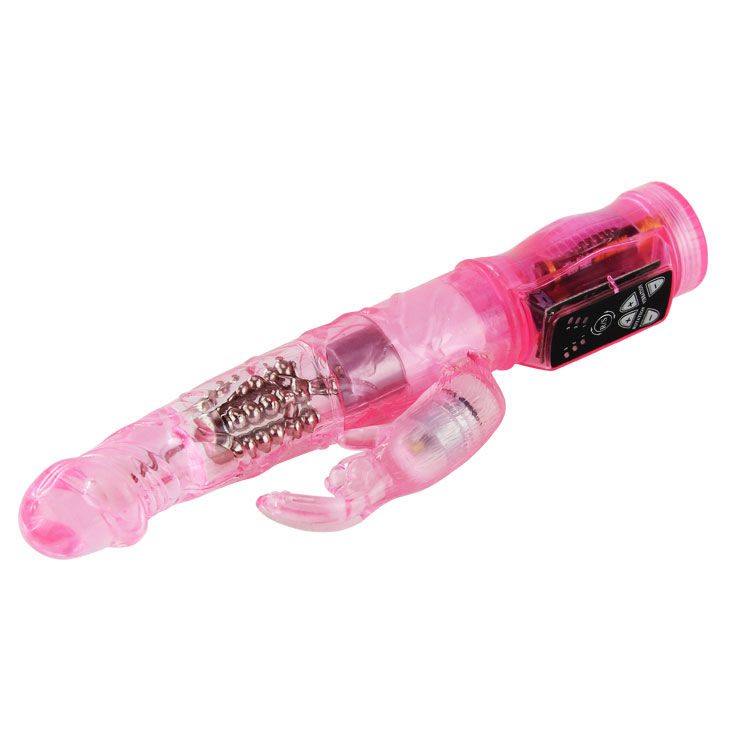 MASTURBATORE ROTANTE RABBIT HAPPY ANGEL PINK