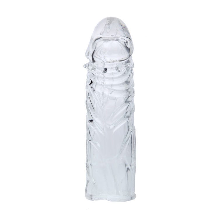 FUNDA  TRANSPARENTE PER IL PENE EN IN SILICONE 13CM