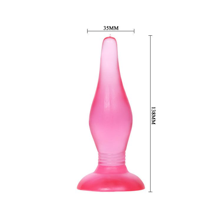 PLUG ANALE TOCCO MORBIDO LILLA 14.2 cm