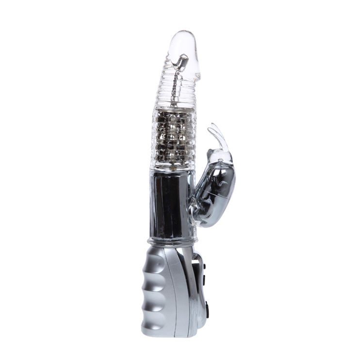 VIBRATORE ROTANTE TRASPARENTE BAILE AMOUR 26.5CM