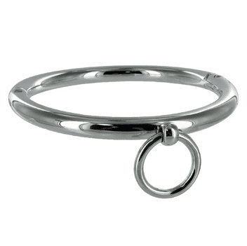 COLLARI SLAVE IN ACCIAIO METALLIZZATO