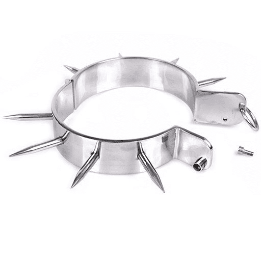 COLLARI SLAVE IN ACCIAIO METALLIZZATO
