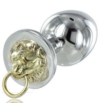 PLUG ANALE METALLICA TIGRE INOSSIDABILE