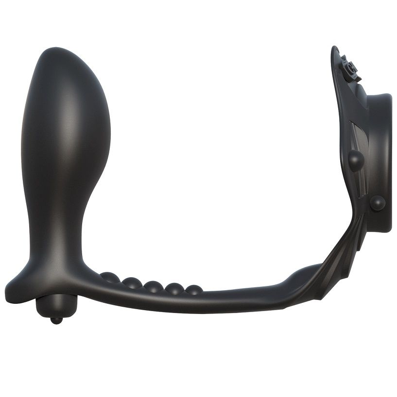 ANELLO PER FALLO CON STIMOLATORE PROSTATICO FANTASY C-RINGZ ROCK HARD ASS-GASM