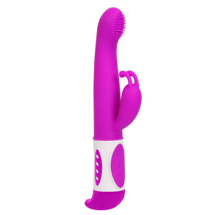 VIBRATORE ROTANTE STIMOLATORE PUNTO G SMART PRETTY LOVE HUGH RABBIT LILLA
