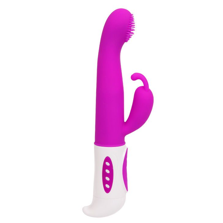 VIBRATORE ROTANTE STIMOLATORE PUNTO G SMART PRETTY LOVE HUGH RABBIT LILLA