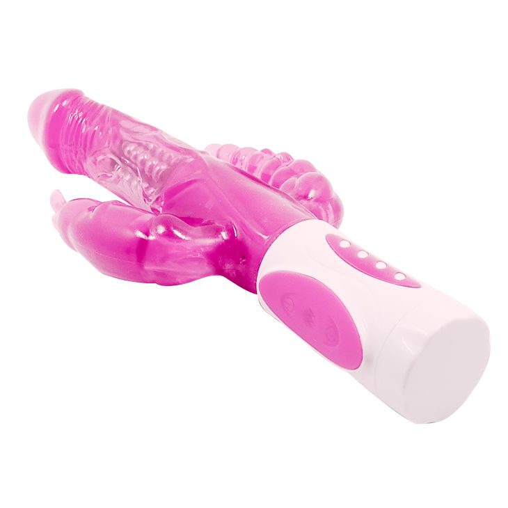VIBRATORE ROTANTE MULTIFUNZIONE PRETTY BUNNY TRIPLE