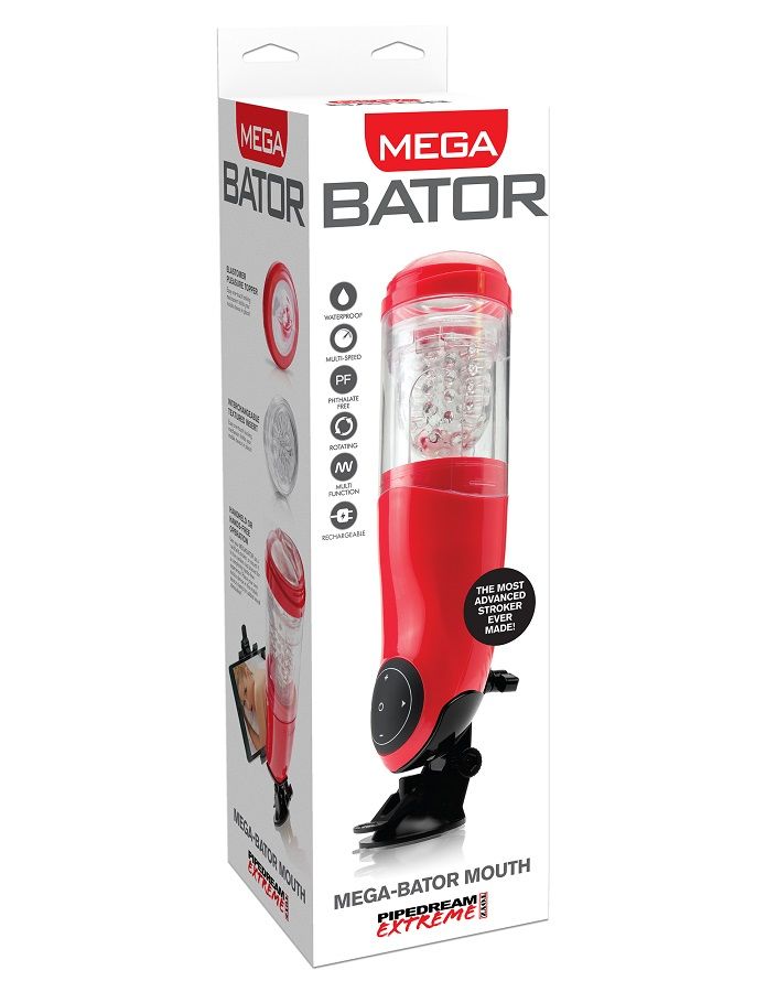 MASTURBATORE PDX MEGA BATOR BOCCA ROSSA
