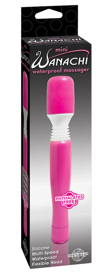 MINI DILDO MASSAGGIATORE NERO - WANACHI