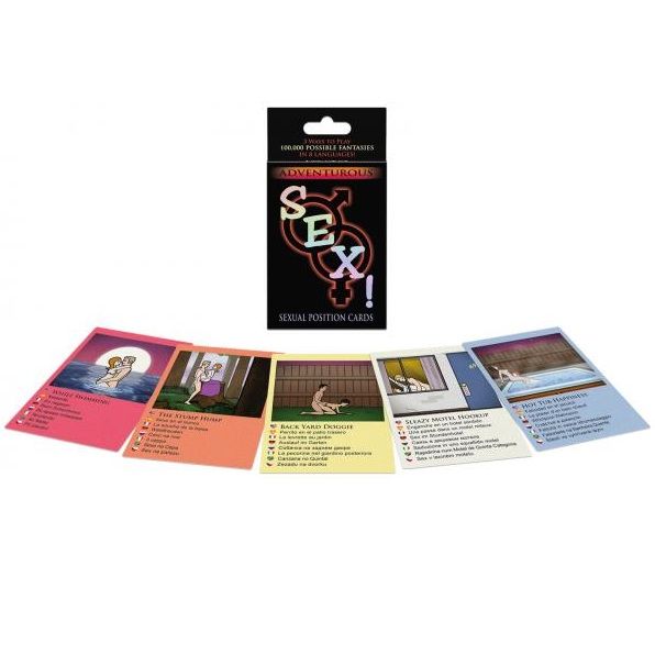 GIOCO DI CARTE PER AVVENTURE SESSUALI - KHEPER - EN, ES, FR, DE, RU, POR, IT, CZ