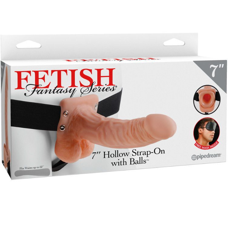 IMBRACATURA CON DILDO FETISH FANTASY SERIES 7 - 17,8 CM COLOR CARNE