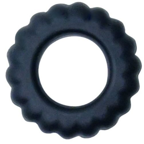 ANELLO FALLICO BAILE TITAN - NERO - 2CM DIAM.