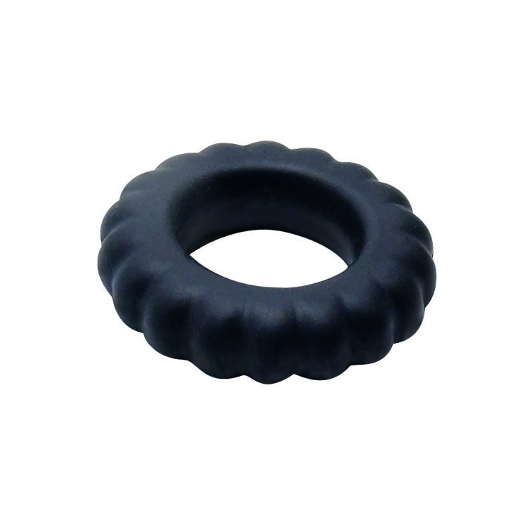 ANELLO FALLICO BAILE TITAN - NERO - 2CM DIAM.
