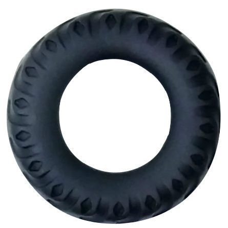 ANELLO FALLICO BAILE TITAN - BLACK GREEN - DIAM. 2CM