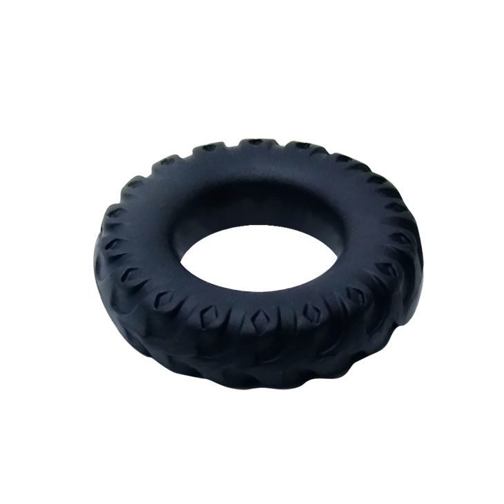 ANELLO FALLICO BAILE TITAN - BLACK GREEN - DIAM. 2CM