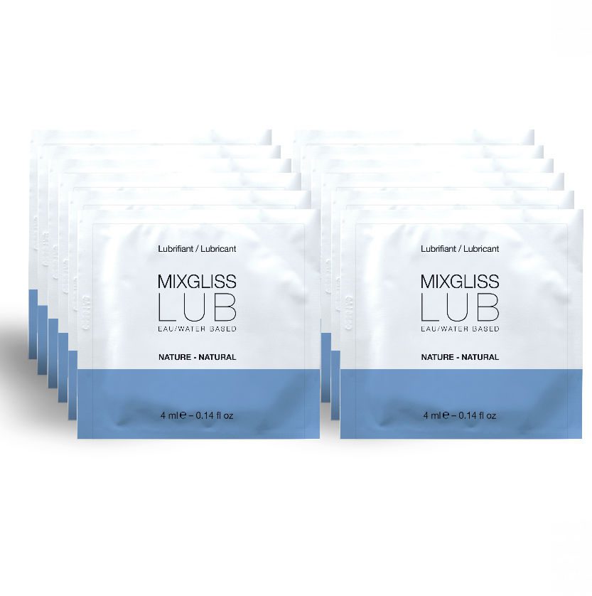 MIXGLISS LUBRIVAGINANTE A BASE DI ACQUA NATURALEE 12 DOSE SINGOLA 4ML