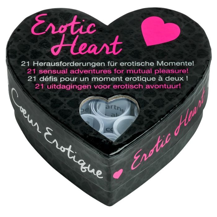 TEASE  PLEASE EROTIC HEART GAME (NL EN DE FR)