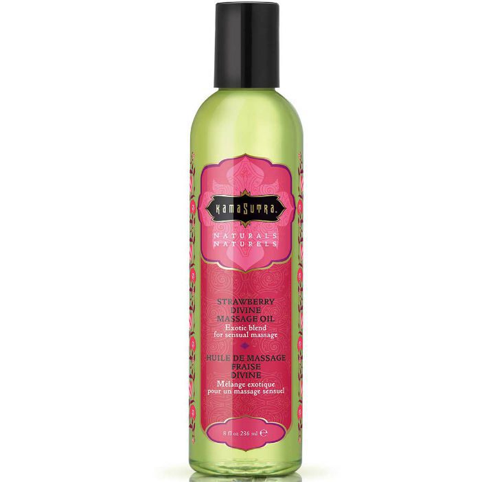 OLIO DA MASSAGGIO KAMASUTRA NATURALES FRAGOLA