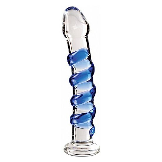 MASSAGGIATORE IN VETRO SOFFIATO A MANO - ICICLES NUMERO 05