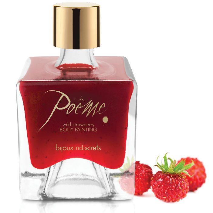 BIJOUX POEME BODY PAINTING FRAGOLA SELVATICA