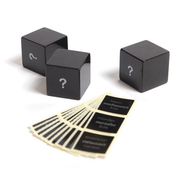 GIOCO DADI PER COPPIE LES PETITS BONBONS LUCKY LOVE DICE