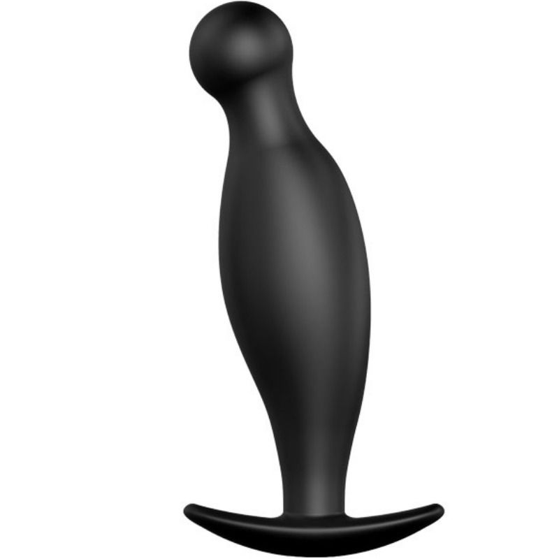 PLUG ANALE IN SILICONE PRETTY LOVE - 11.7 CM NERO