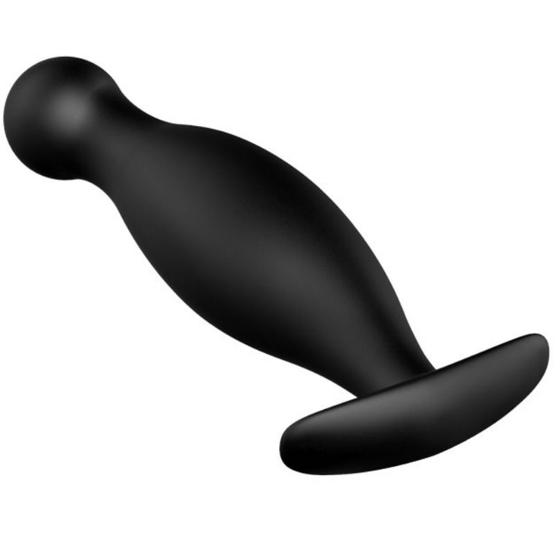 PLUG ANALE IN SILICONE PRETTY LOVE - 11.7 CM NERO