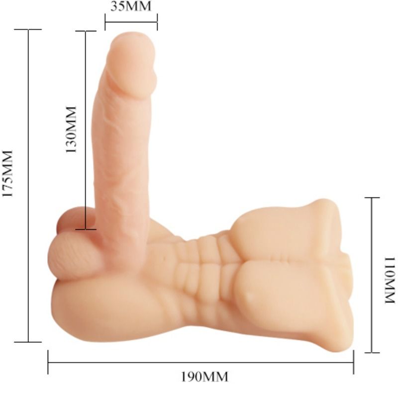 TEMPTATION BIGGER MAN CON VIBRAZIONE