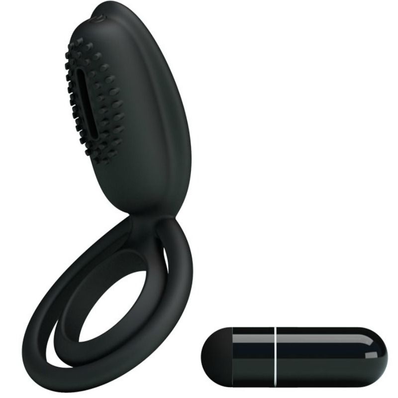 ANELLO VIBRATORE CON STIMOLATORE PRETTY LOVE - ESTHER