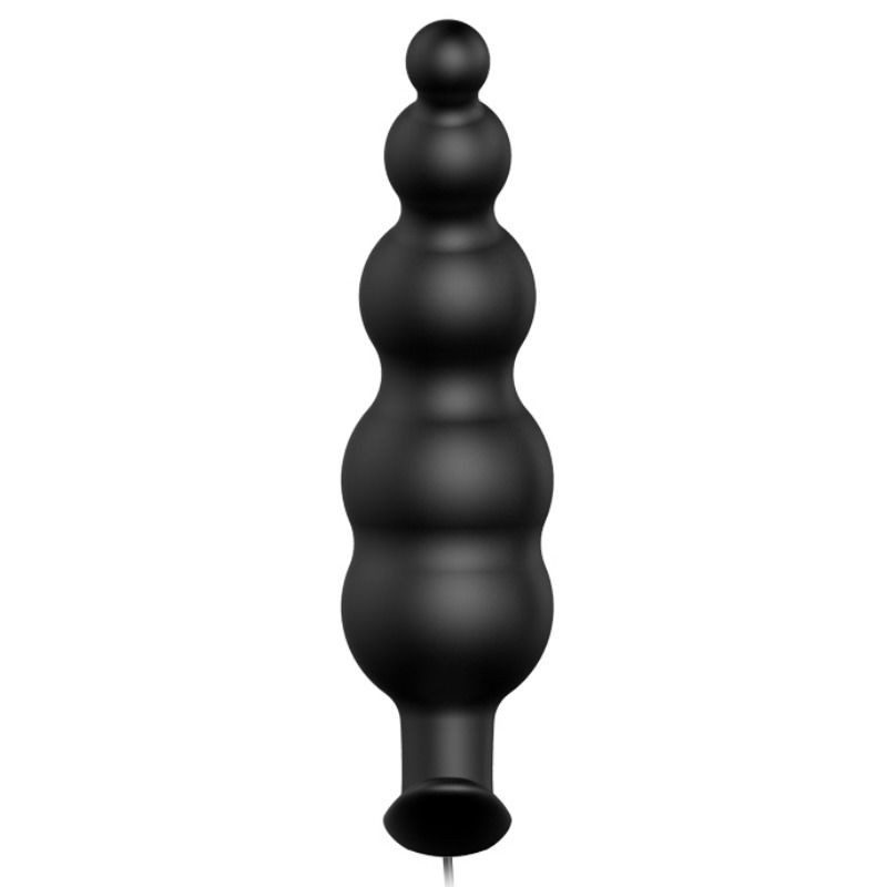PLUG ANALE CON TELECOMANDO IN SILICONE - NERO