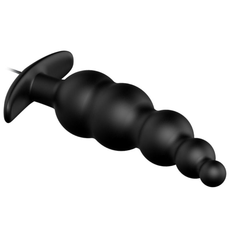 PLUG ANALE CON TELECOMANDO IN SILICONE - NERO