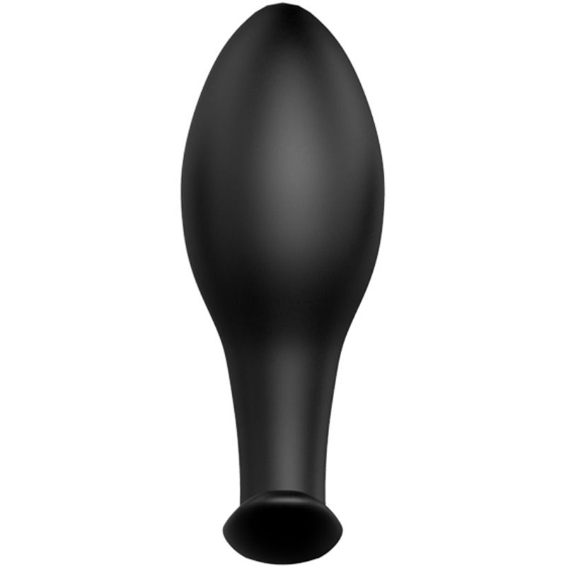 PLUG ANALE CON TELECOMANDO IN SILICONE-NERO