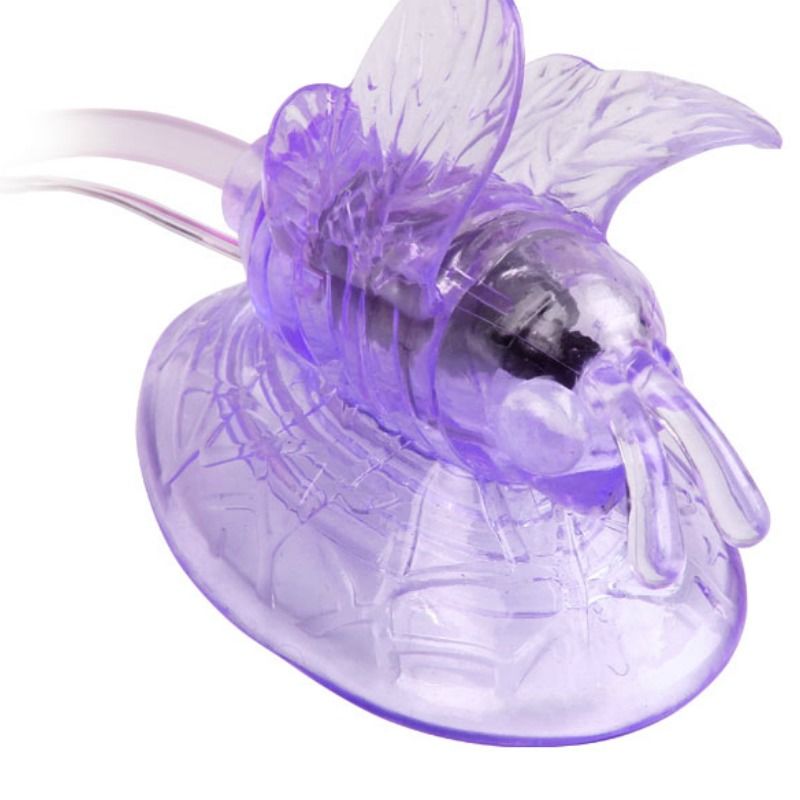 VIBRATORE STIMOLATORE CLITORIDEO MARIPOSA COLORE LILLA