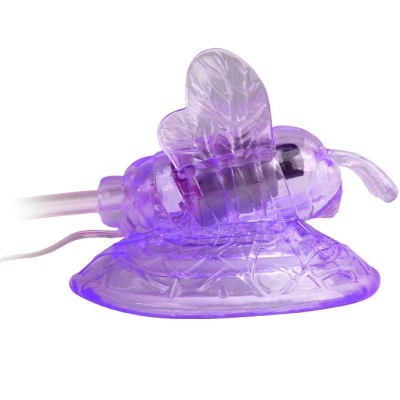 VIBRATORE STIMOLATORE CLITORIDEO MARIPOSA COLORE LILLA