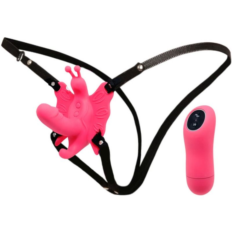 PERIZOMA CON VIBRATORE A FARFALLA E TELECOMANDO ULTRA PASSIONATE