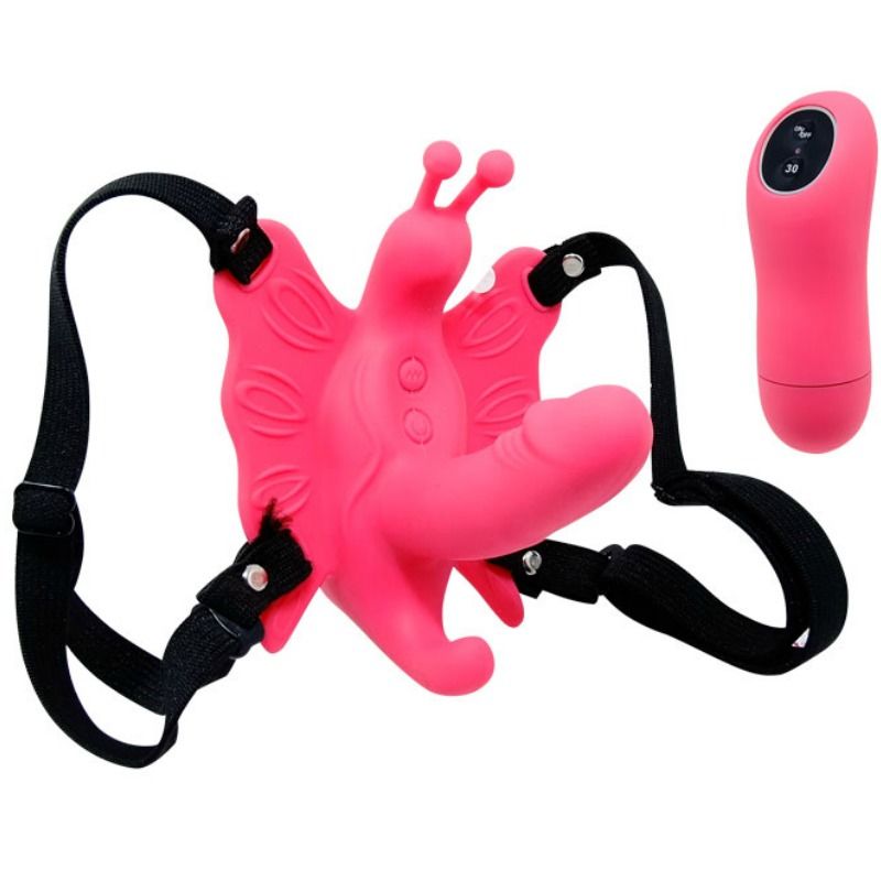 PERIZOMA CON VIBRATORE A FARFALLA E TELECOMANDO ULTRA PASSIONATE