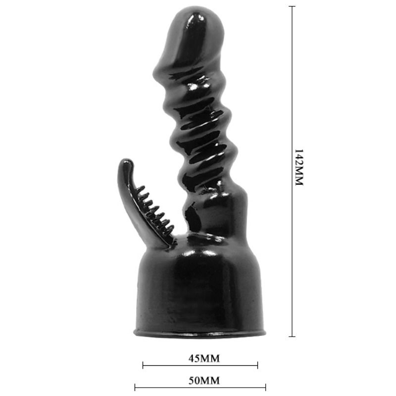 VIBRATORE PER CLITORIDE POWER HEAD TESTA INTERCAMBIABILE STIMOLAZIONE INTERNA