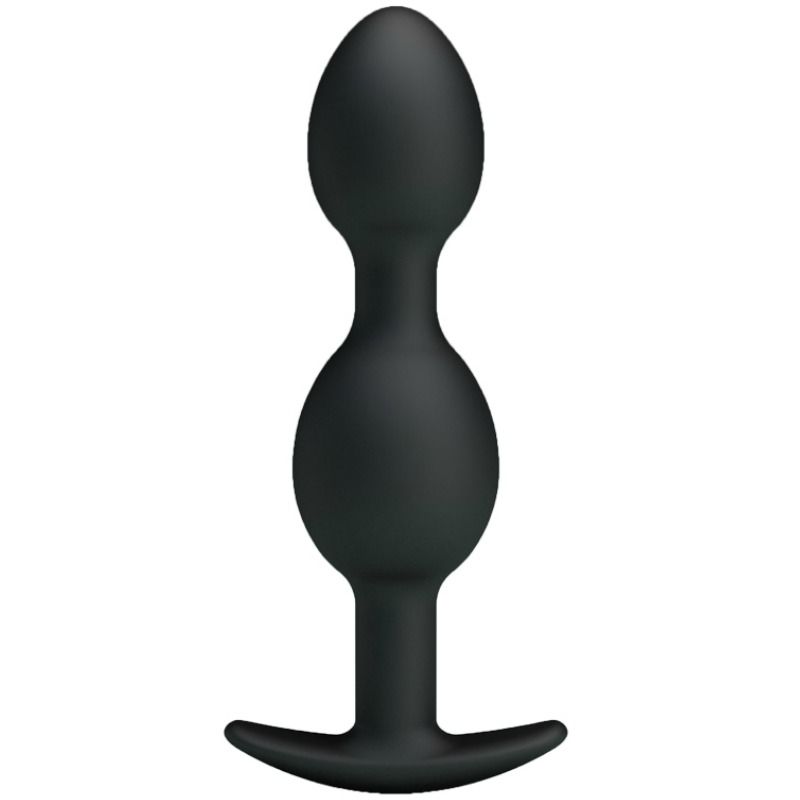 PLUG ANALE IN SILICONE 12.5 CM  NERO