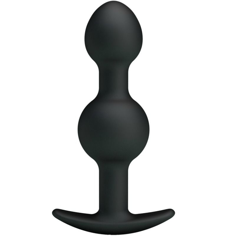 PLUG ANALE IN SILICONE 10.3 CM - NERO