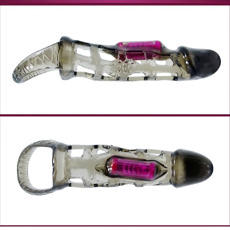 ESTENSORE FALLICO BAILE CON VIBRAZIONE E STRAP-ON 13.5 CM