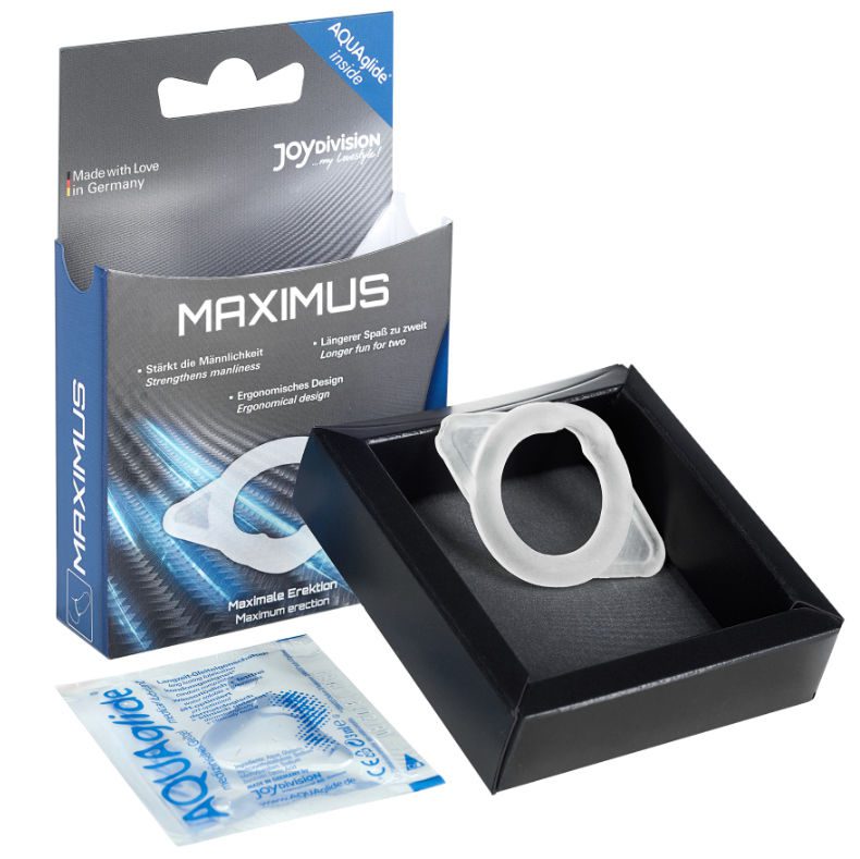 ANELLO PENE MAXIMUS BIANCO - XS