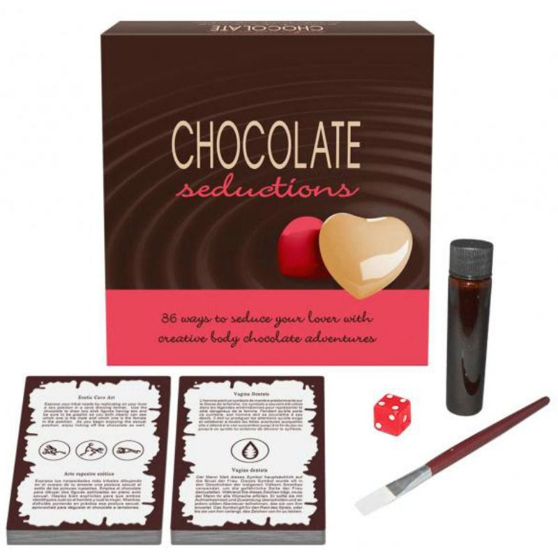 SET GIOCO DI COPPIA AL CIOCCOLATO KHEPER GAMES - ES / EN / FR / DE