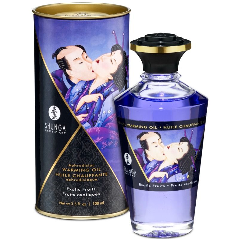 SHUNGA AFRODISIAC WARMING OIL ESOTIC FRUITS 100 ML