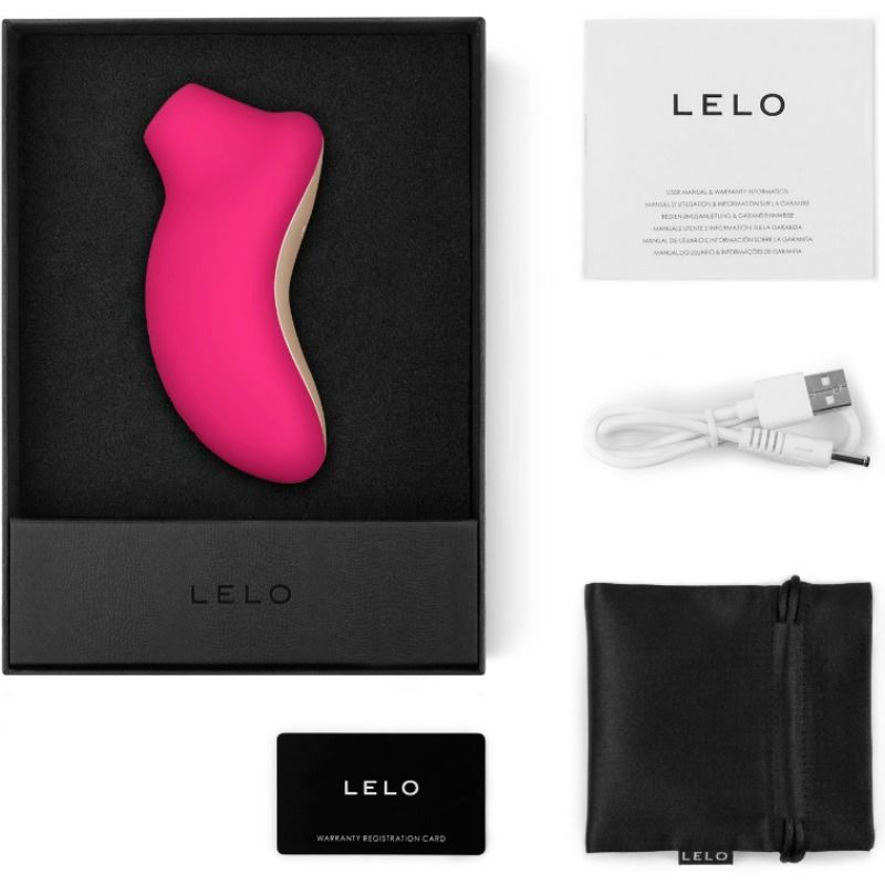STIMOLATORE SONICO CLITORIDE - LELO - COLORE CILIEGIA