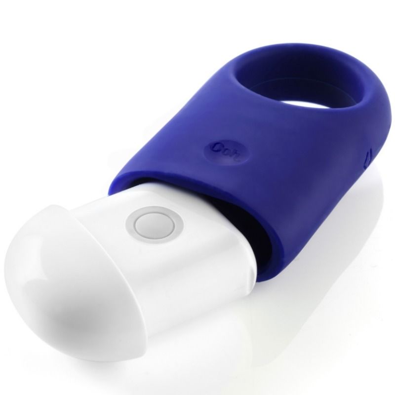 ANELLO FALLICO GRANDE BLU ELETTRICO - OOH BY JE JOUE