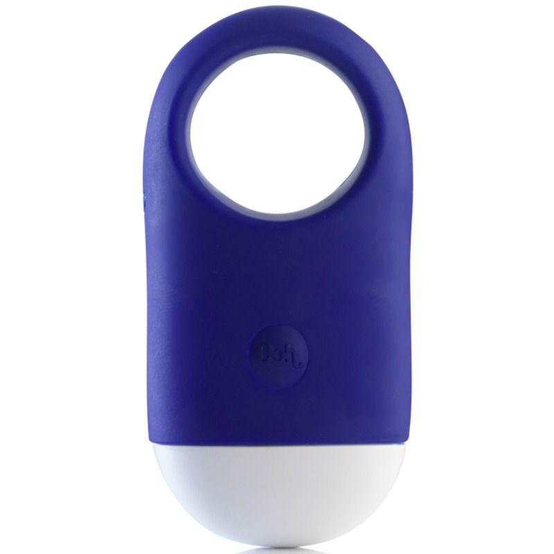 ANELLO FALLICO GRANDE BLU ELETTRICO - OOH BY JE JOUE